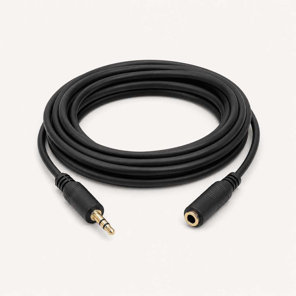3.5 mm Headphone Extension Cable — 6 ft