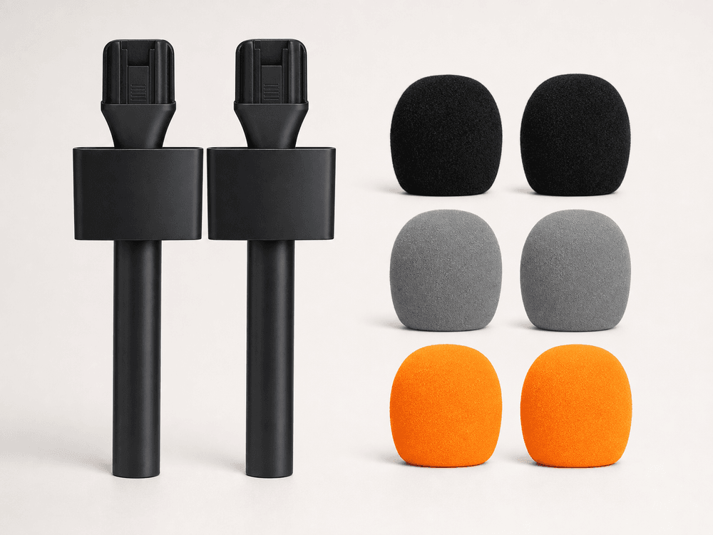 TP20 Handheld Interview Microphone Adapters — Set of 2