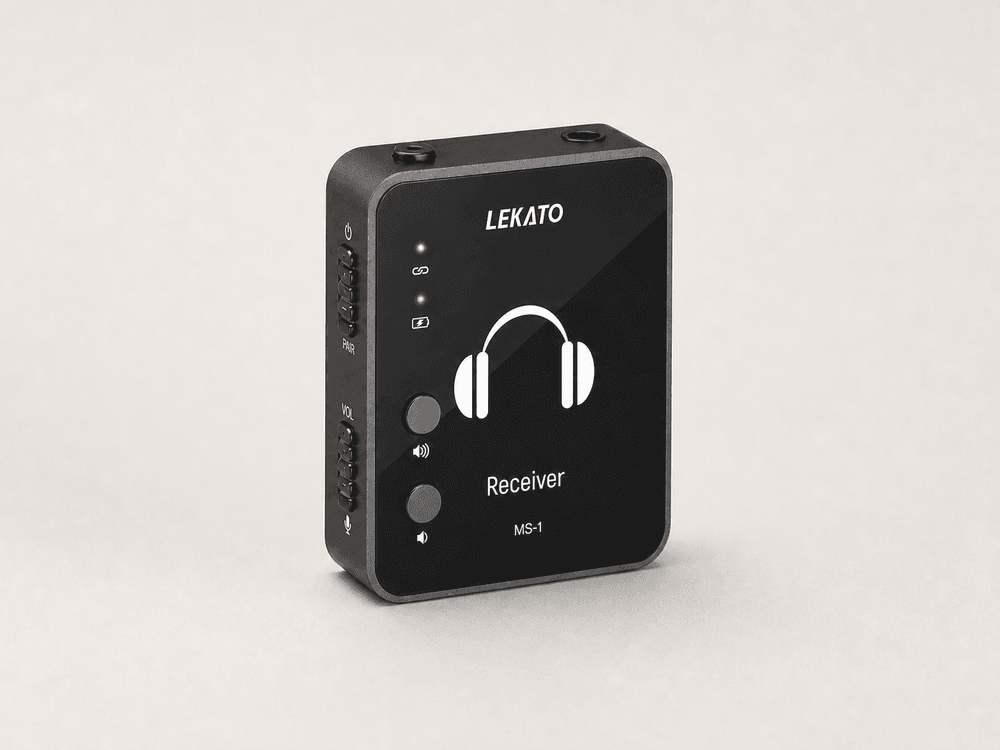LEKATO MS-1 Wireless In-Ear Monitor Receivers — Set of 5